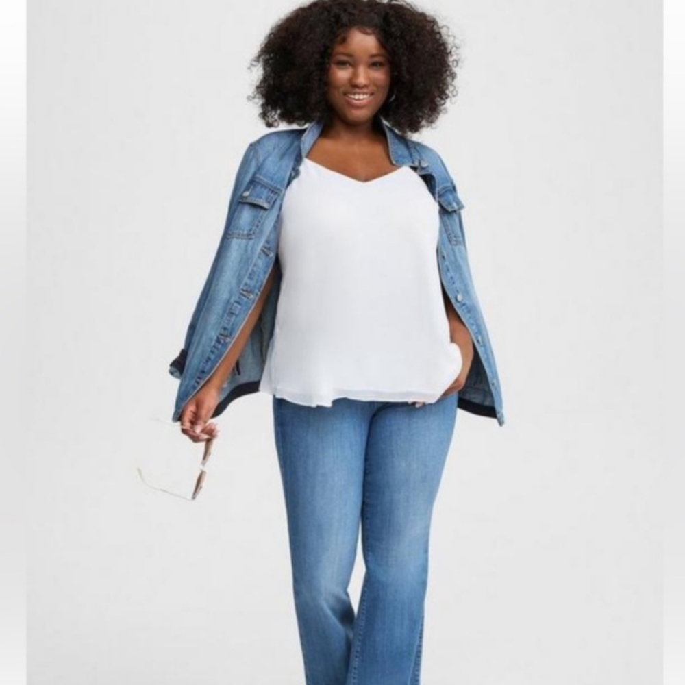 NWT Torrid Sophie Chiffon Swing Camisole - Picture 3 of 5